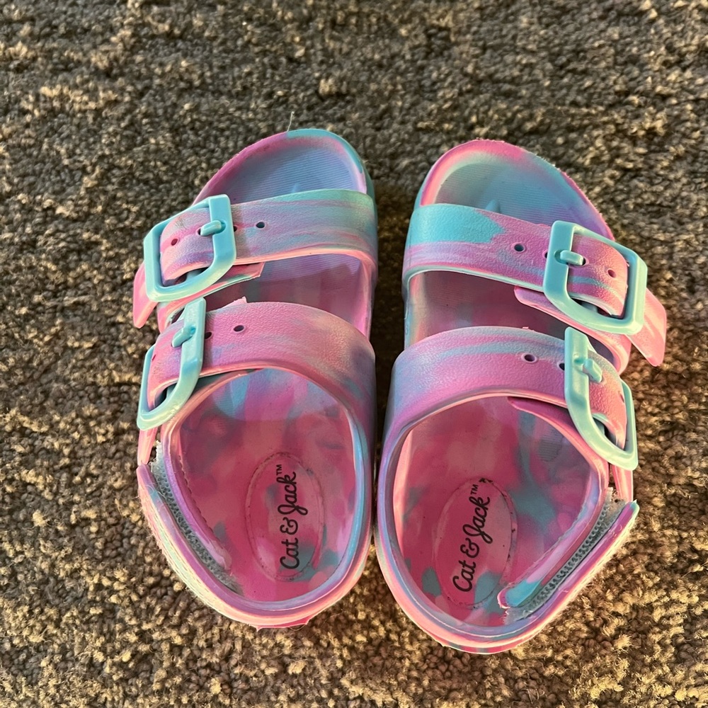 Cat and Jack Sandals. 
Size 5